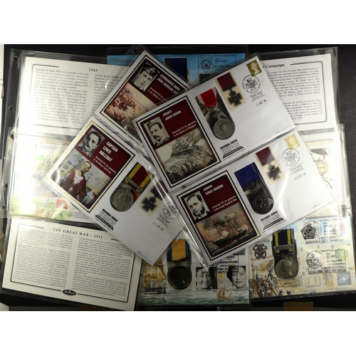 1448 - GB. COVERS & POSTAL HISTORY BENHAM MEDAL COVERS 1998 - 2005 collection of Benham covers each contain... 