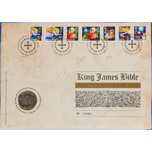 1454 - GB. COVERS & POSTAL HISTORY COIN COVERS 1990's-2020 collection in six albums, includes over 45 cover... 