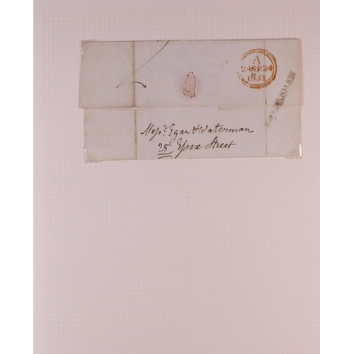 1458 - GB. COVERS & POSTAL HISTORY FAVERSHAM, KENT POSTAL HISTORY COLLECTION IN 6 ALBUMS plus some addition... 