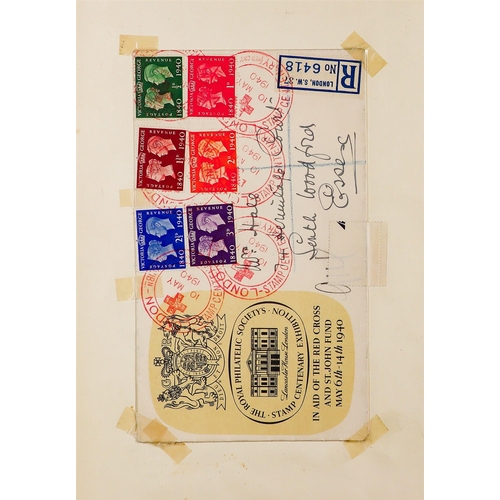 146 - KING GEORGE VI STAMPS & COVERS. A somewhat untidy collection of sets, ranges, blocks and other multi... 