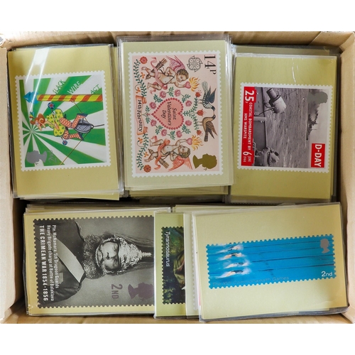 1468 - GB. COVERS & POSTAL HISTORY PHQ CARDS 1970's-2024 hoard of used & unused cards in two boxes, very fi... 