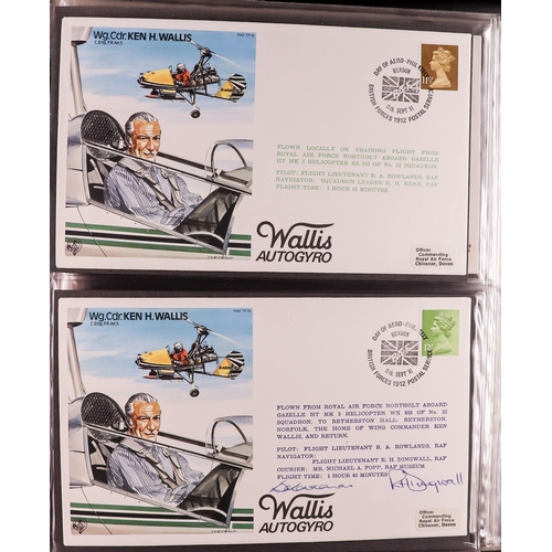 1472 - GB. COVERS & POSTAL HISTORY RAF 'TEST PILOT SERIES' COVERS collection, complete for numbers TP1 - TP... 