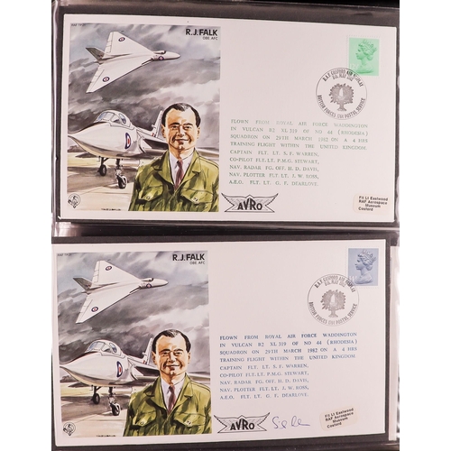 1472 - GB. COVERS & POSTAL HISTORY RAF 'TEST PILOT SERIES' COVERS collection, complete for numbers TP1 - TP... 