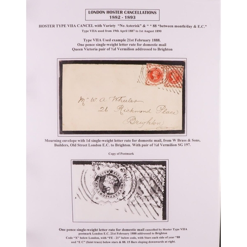 1475 - GB. COVERS & POSTAL HISTORY THE 