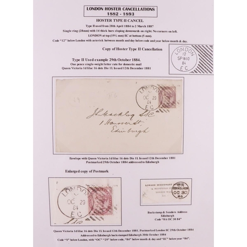 1475 - GB. COVERS & POSTAL HISTORY THE 