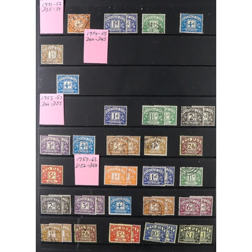 149 - POSTAGE DUE STAMPS OF THE WORLD collection in binder of mint & used postage due stamps ranging from ... 