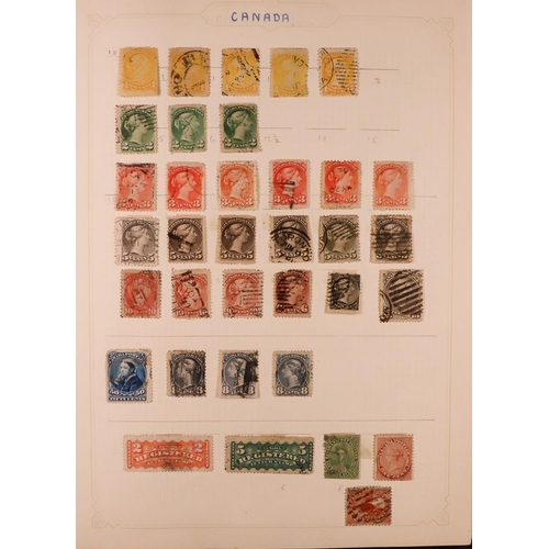 154 - COMMONWEALTH OLD TIME COLLECTION Mostly 19th Century to 1930's mint & used stamps in two albums, we ... 