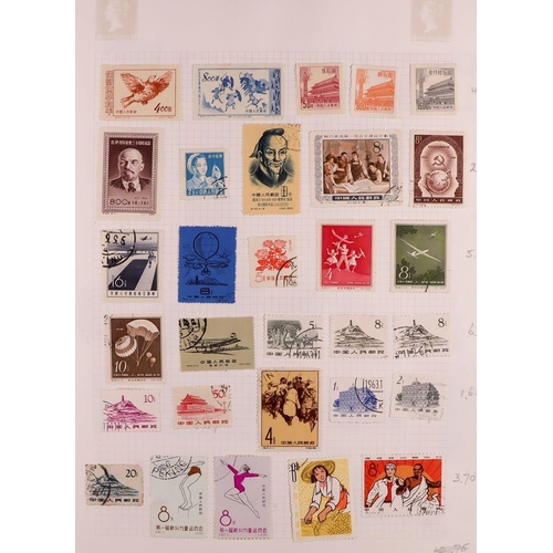 158 - EXTENSIVE WORLD COLLECTION All periods mint & used all different stamps in six albums, we see Aden t... 