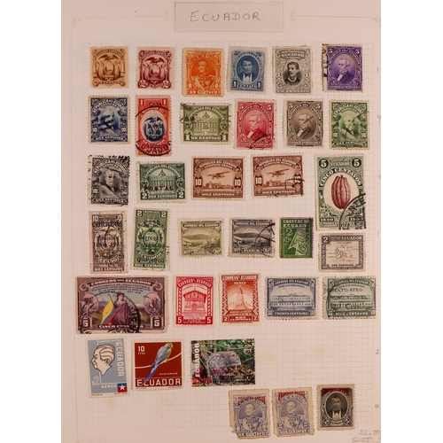 158 - EXTENSIVE WORLD COLLECTION All periods mint & used all different stamps in six albums, we see Aden t... 