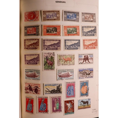 158 - EXTENSIVE WORLD COLLECTION All periods mint & used all different stamps in six albums, we see Aden t... 