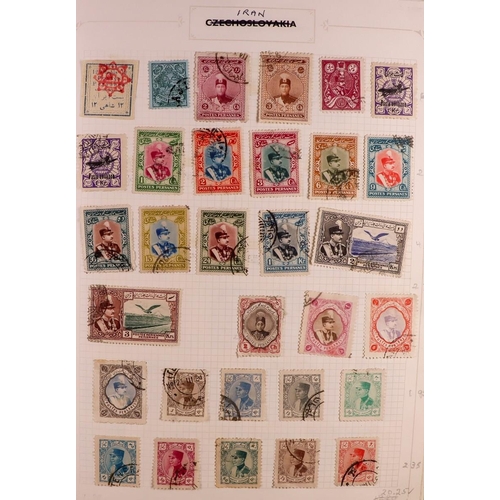 158 - EXTENSIVE WORLD COLLECTION All periods mint & used all different stamps in six albums, we see Aden t... 