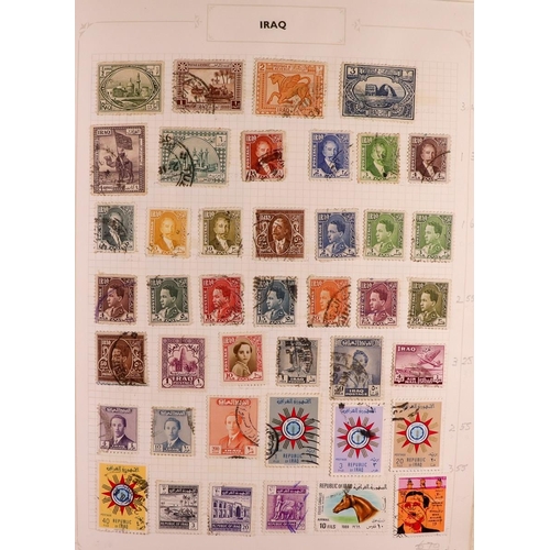 158 - EXTENSIVE WORLD COLLECTION All periods mint & used all different stamps in six albums, we see Aden t... 