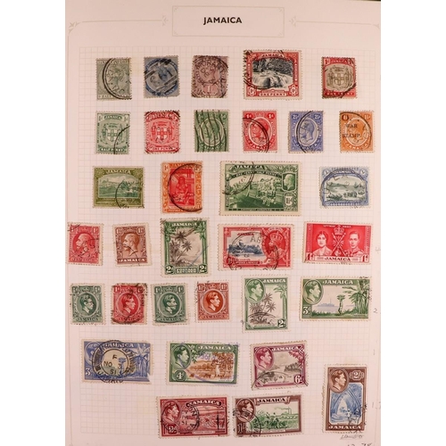 158 - EXTENSIVE WORLD COLLECTION All periods mint & used all different stamps in six albums, we see Aden t... 