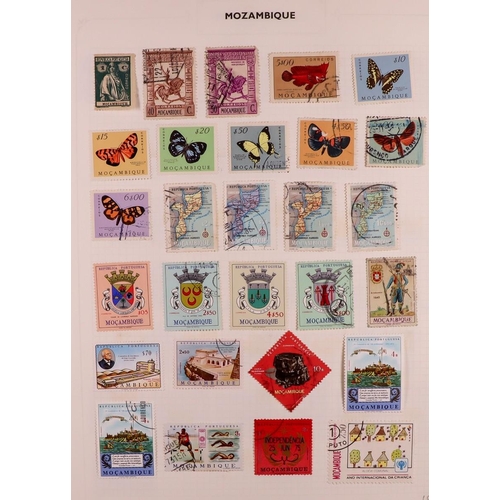 158 - EXTENSIVE WORLD COLLECTION All periods mint & used all different stamps in six albums, we see Aden t... 