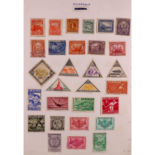 158 - EXTENSIVE WORLD COLLECTION All periods mint & used all different stamps in six albums, we see Aden t... 