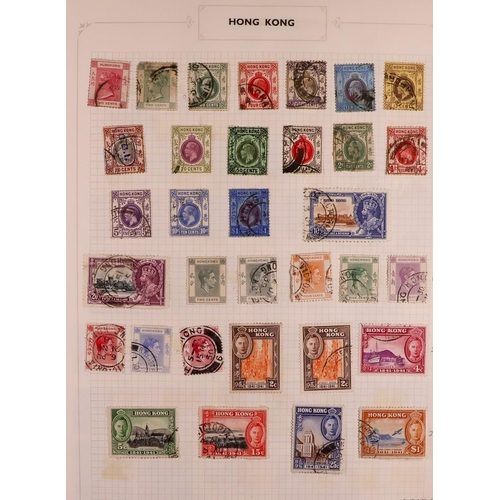 158 - EXTENSIVE WORLD COLLECTION All periods mint & used all different stamps in six albums, we see Aden t... 