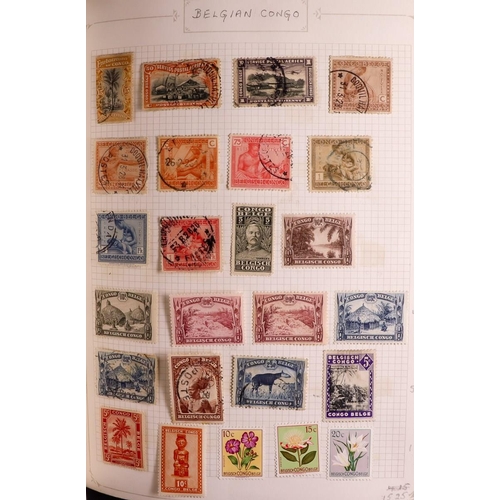 158 - EXTENSIVE WORLD COLLECTION All periods mint & used all different stamps in six albums, we see Aden t... 