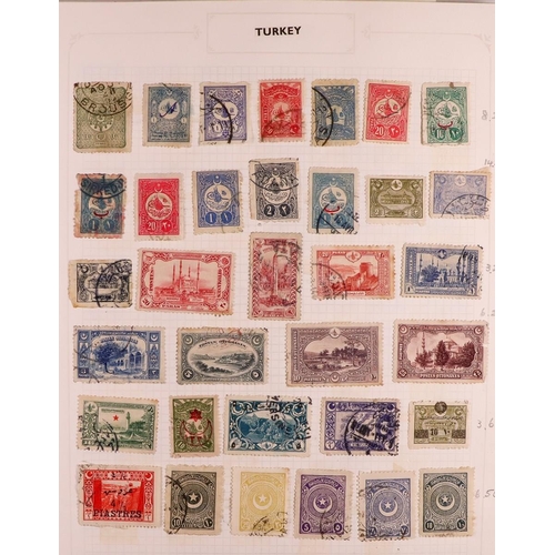 158 - EXTENSIVE WORLD COLLECTION All periods mint & used all different stamps in six albums, we see Aden t... 