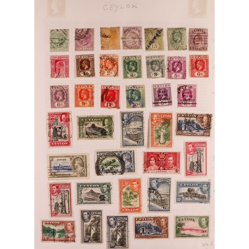 158 - EXTENSIVE WORLD COLLECTION All periods mint & used all different stamps in six albums, we see Aden t... 