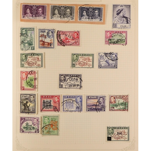 161 - WORLD WITH COMMONWEALTH IN 5 ALBUMS with around 8000 mint & used stamps from Acores to Zanzibar. Muc... 