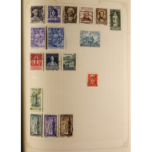 161 - WORLD WITH COMMONWEALTH IN 5 ALBUMS with around 8000 mint & used stamps from Acores to Zanzibar. Muc... 