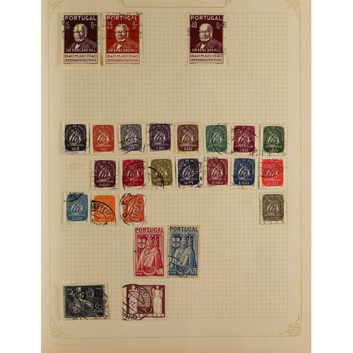 161 - WORLD WITH COMMONWEALTH IN 5 ALBUMS with around 8000 mint & used stamps from Acores to Zanzibar. Muc... 