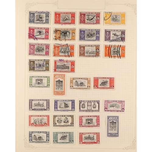 161 - WORLD WITH COMMONWEALTH IN 5 ALBUMS with around 8000 mint & used stamps from Acores to Zanzibar. Muc... 