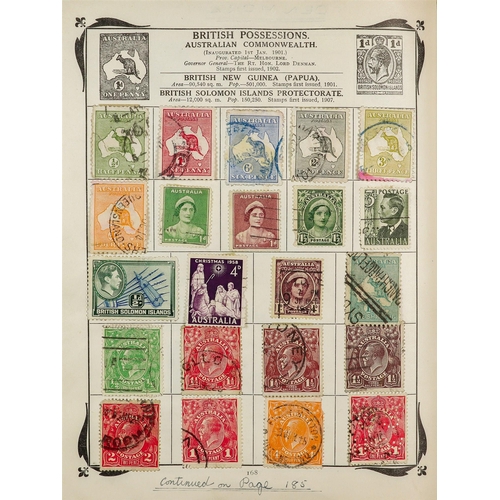 173 - WORLD ACCUMULATION IN FOUR CARTONS All periods mint & used stamps in various albums, stock books, on... 