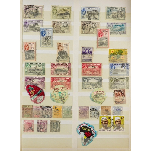 173 - WORLD ACCUMULATION IN FOUR CARTONS All periods mint & used stamps in various albums, stock books, on... 