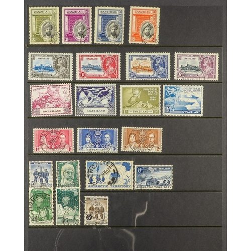 173 - WORLD ACCUMULATION IN FOUR CARTONS All periods mint & used stamps in various albums, stock books, on... 