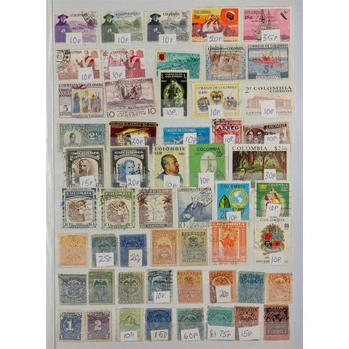 174 - WORLD ACCUMULATION All periods mint & used stamps in various stockbooks & albums, includes Nigel Man... 