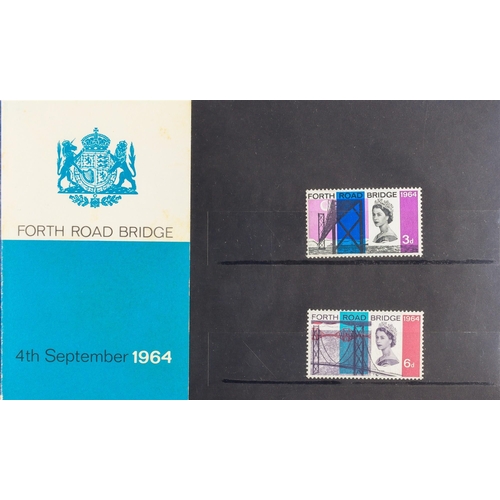 1743 - GB.ELIZABETH II 1964 Forth Road Bridge presentation pack, PP4, cat £375. Lot 1743 (P) [a]