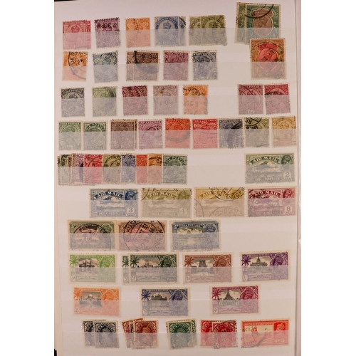 176 - WORLD IN TWO BOXES All periods mint & used stamps, includes about 15 stockbooks with British Commonw... 