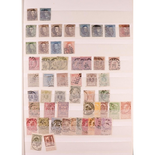 176 - WORLD IN TWO BOXES All periods mint & used stamps, includes about 15 stockbooks with British Commonw... 