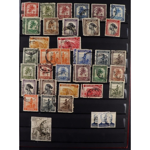 176 - WORLD IN TWO BOXES All periods mint & used stamps, includes about 15 stockbooks with British Commonw... 