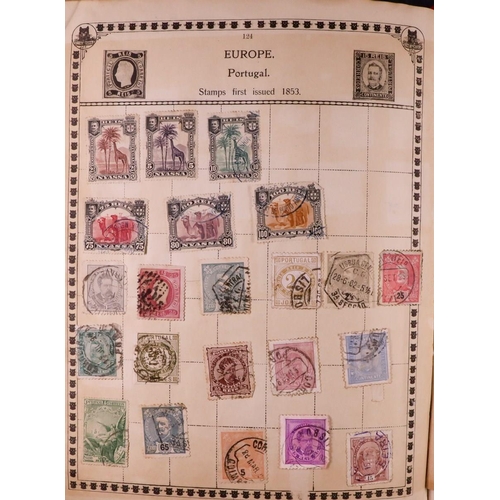 177 - COLLECTOR'S ESTATE IN 2 CARTONS All periods world mint (some never hinged) & used stamps mostly in a... 