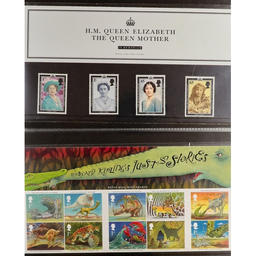 1794 - GB.ELIZABETH II 1980s - 2000s PRESENTATION PACKS and stamps in stock books. Also includes some mint ... 