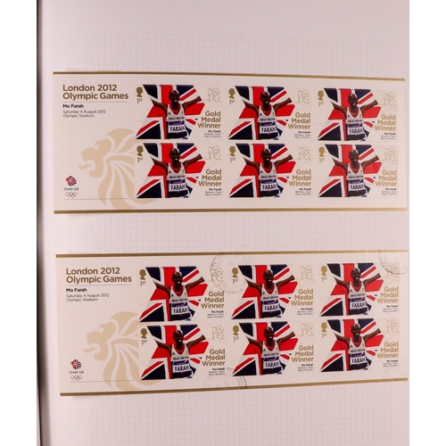 1796 - GB.ELIZABETH II 1982-2014 COMPREHENSIVE BOTH MINT & USED COLLECTIONS in five albums, seems to be vir... 