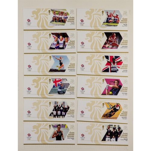 1804 - GB.ELIZABETH II 1990-2014 NEVER HINGED MINT COLLECTION in two albums, includes apparently complete c... 