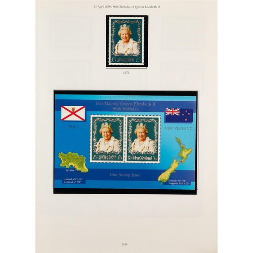 1832 - GB.ISLANDS CHANNEL ISLANDS & ISLE OF MAN 1969-2010 never hinged mint stamps, mini-sheets & first day... 