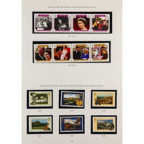 1832 - GB.ISLANDS CHANNEL ISLANDS & ISLE OF MAN 1969-2010 never hinged mint stamps, mini-sheets & first day... 