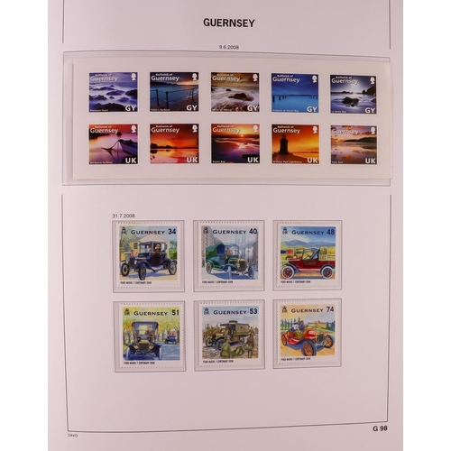 1835 - GB.ISLANDS GUERNSEY 1969 - 2018 MINT COLLECTION in 3 dedicated hingeless SG albums with slip cases. ... 