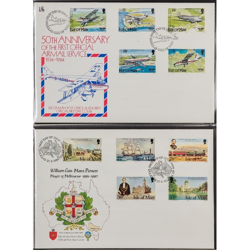 1837 - GB.ISLANDS GUERNSEY, JERSEY & ISLE OF MAN in 10 albums, Includes Guernsey & Jersey 1941-1984 and Isl... 