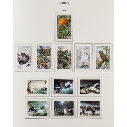 1837 - GB.ISLANDS GUERNSEY, JERSEY & ISLE OF MAN in 10 albums, Includes Guernsey & Jersey 1941-1984 and Isl... 