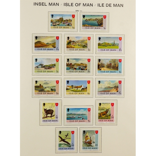 1837 - GB.ISLANDS GUERNSEY, JERSEY & ISLE OF MAN in 10 albums, Includes Guernsey & Jersey 1941-1984 and Isl... 