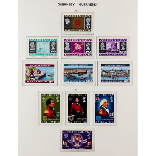 1837 - GB.ISLANDS GUERNSEY, JERSEY & ISLE OF MAN in 10 albums, Includes Guernsey & Jersey 1941-1984 and Isl... 