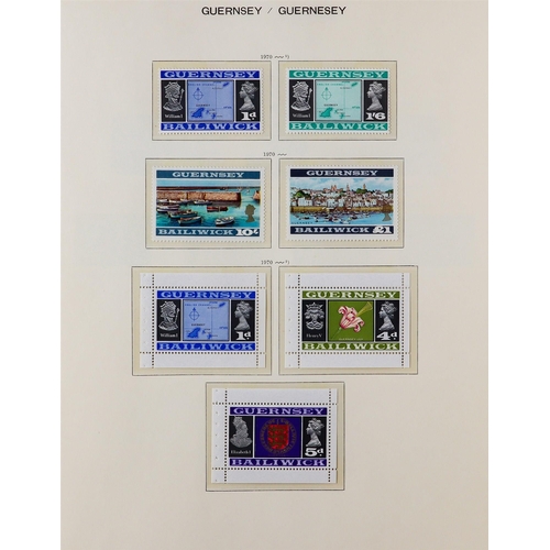 1837 - GB.ISLANDS GUERNSEY, JERSEY & ISLE OF MAN in 10 albums, Includes Guernsey & Jersey 1941-1984 and Isl... 