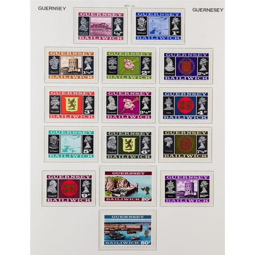 1837 - GB.ISLANDS GUERNSEY, JERSEY & ISLE OF MAN in 10 albums, Includes Guernsey & Jersey 1941-1984 and Isl... 