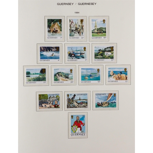 1837 - GB.ISLANDS GUERNSEY, JERSEY & ISLE OF MAN in 10 albums, Includes Guernsey & Jersey 1941-1984 and Isl... 