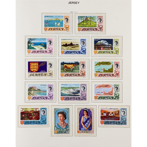 1837 - GB.ISLANDS GUERNSEY, JERSEY & ISLE OF MAN in 10 albums, Includes Guernsey & Jersey 1941-1984 and Isl... 